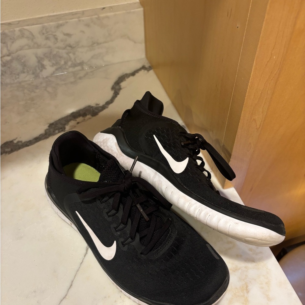 Nike Black and White Athletic Shoes